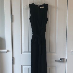 Abercrombie black XS jumpsuit, wide leg
